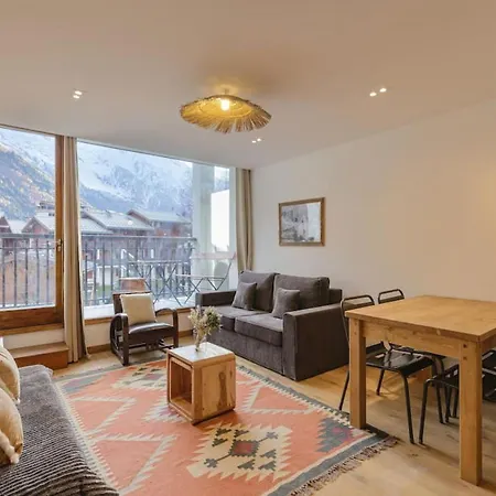 Apartment Vallee Blanche 4pax Vue Mtblanc Parking 400m Remontee Chamonix